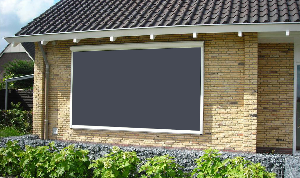 Ritsscreen wit en breed